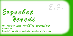 erzsebet heredi business card